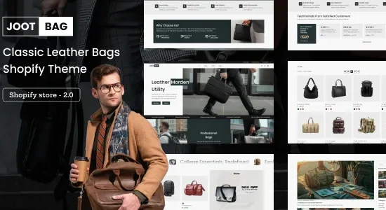 Jootbag – Bag Store & Wallet Shop Shopify Theme