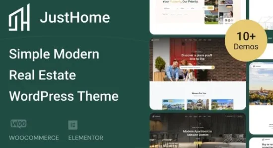 Justhome – Real Estate WordPress Theme