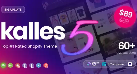 Kalles Shopify Theme - Clean, Versatile, Responsive