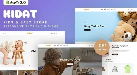 Kidat - Kids & Baby Store Shopify 2.0 Theme