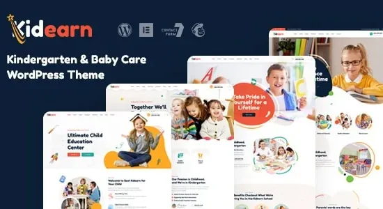 Kidearn - Kindergarten & Baby Care WordPress Theme