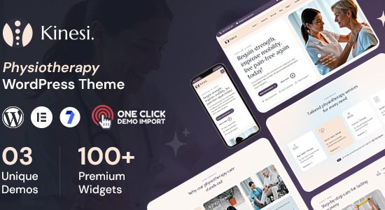 Kinesi - Physiotherapy WordPress Theme