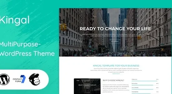 Kingal - MultiPurpose WordPress Theme