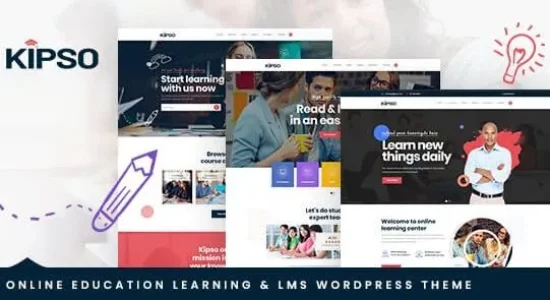 Kipso - Education LMS WordPress Theme