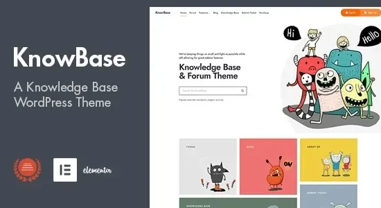 KnowBase – A Helpdesk & bbPress WordPress Theme