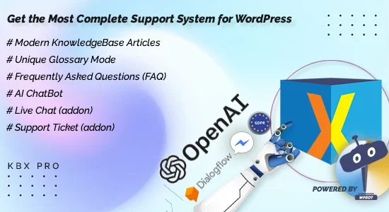 KnowledgeBase Glossary, FAQ & Helpdesk Chatbot