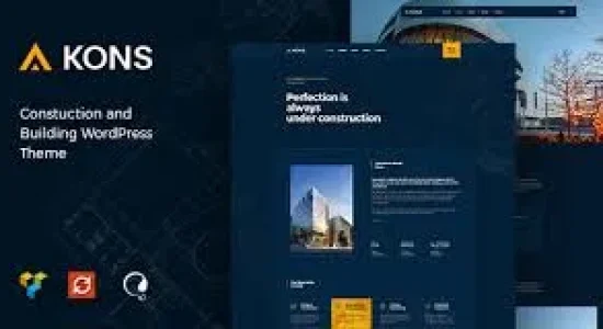 Kons – Construction and Building WordPress Theme
