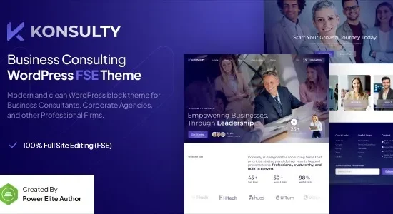 Konsulty – Business Consulting Gutenverse FSE WordPress Block Theme