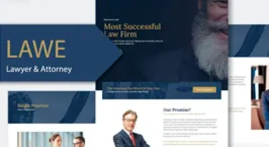LAWE – Lawyer and Attorney Template Kit