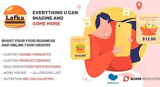 Lafka WooCommerce Theme for Burger & Pizza Delivery