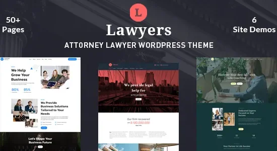 Lawyers - Law Firm Attorney Theme