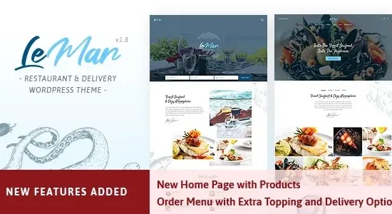 LeMar - Seafood Restaurant WordPress Theme