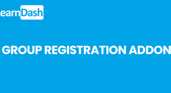 Learn Dash Group Registration Addon