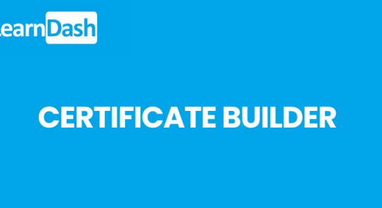 Learndash Certificate Builder