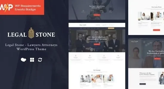 Legal Stone – Lawyers & Attorneys WordPress Theme