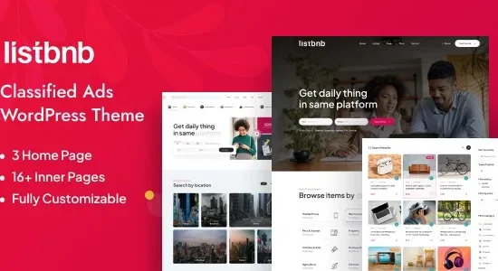 Listbnb – Classified Ads WordPress Theme