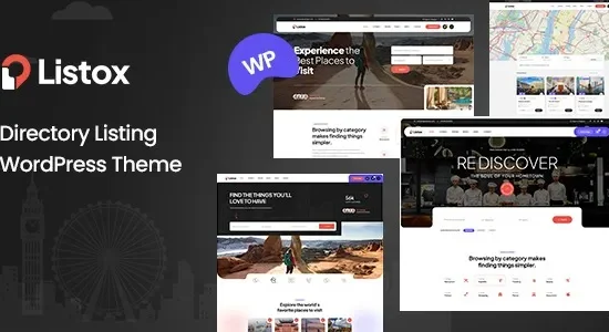 Listox - Directory Listing WordPress Theme