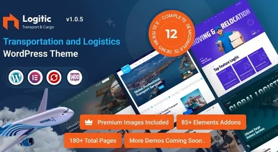 Logitic – Transportation & Logistics WordPress Theme