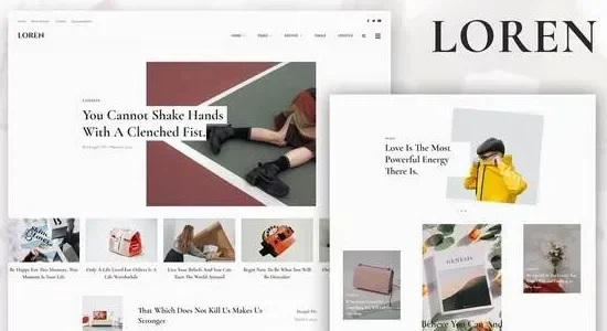 Loren - Responsive WordPress Blog Theme