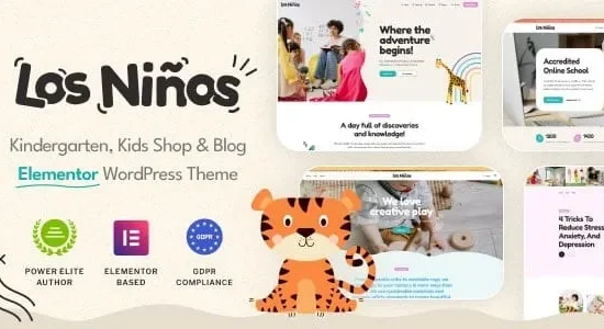 Los Ninos – Children Education WordPress Theme