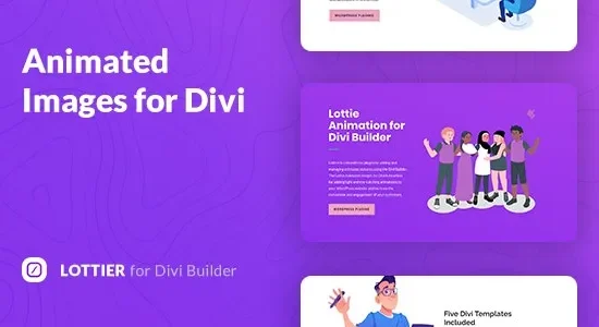 Lottier 1.0.0 – Lottie Animated Images for Divi Builder