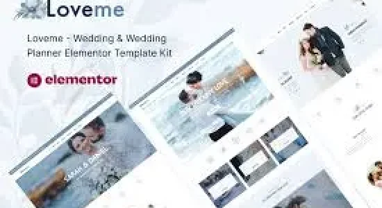 Loveme – Wedding & Wedding Planner Elementor Template Kit