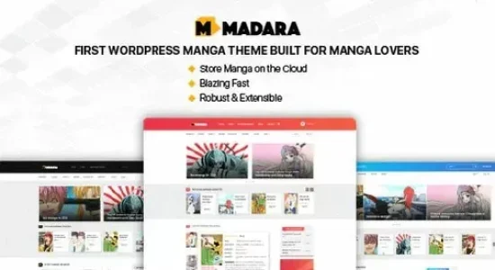 Madara – WordPress Theme for Manga