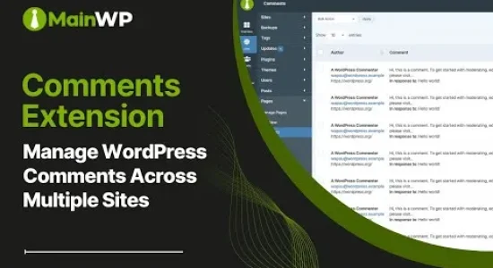 MainWP Comments Extension