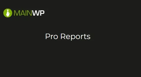 MainWP Pro Reports Extension