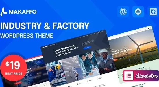 Makaffo – Industry & Factory WordPress Theme