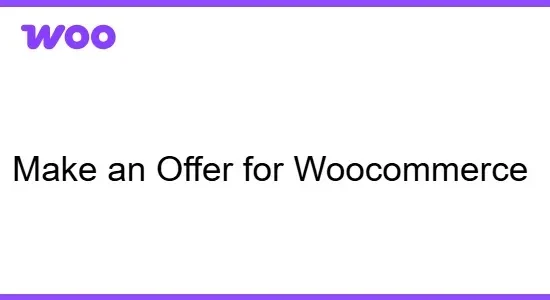 Make an Offer for WooCommerce