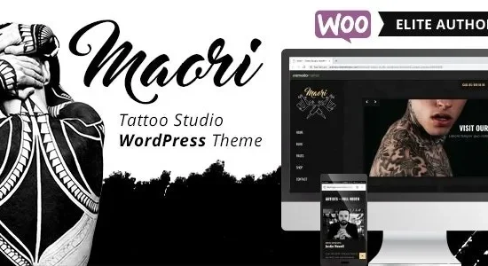 Maori – Tattoo Studio WordPress Theme