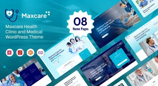 Maxcare - Health & Medical WordPress Theme