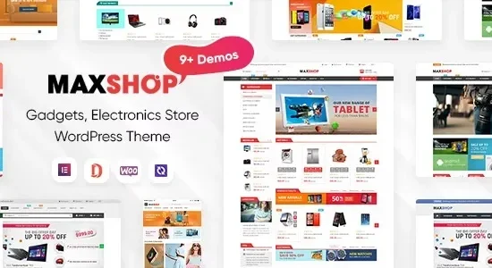 Maxshop 3.6.19 – Multi-Purpose Responsive WooCommerce Theme (Mobile Layouts Included)
