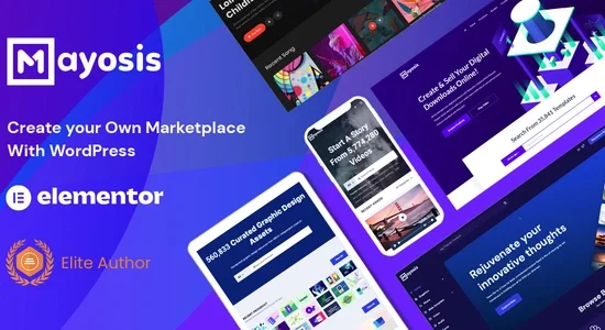 Mayosis – Digital Marketplace WordPress Theme