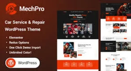 Mechpro – Car Service & Repair WordPress Theme
