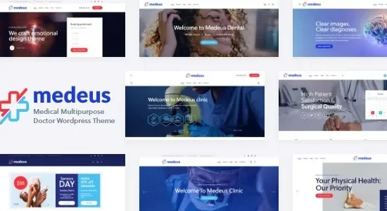Medeus – Medical Multipurpose Doctor WordPress Theme