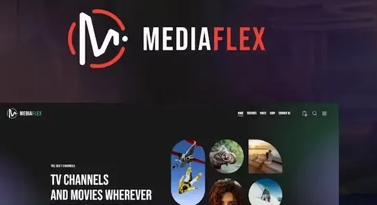 MediaFlex – TV Channel & Streaming WordPress Theme