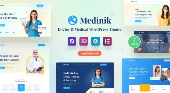 Medinik - Doctor & Medical WordPress Theme