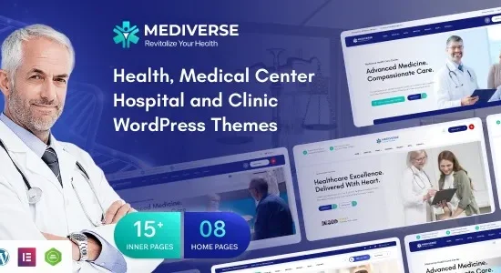 Mediverse - Health Medical Clinic WordPress Theme
