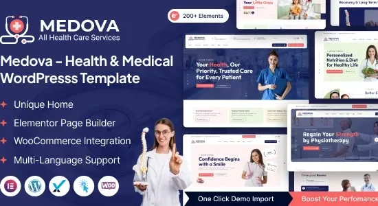 Medova – Health & Medical WordPress Theme