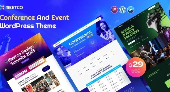 Meetco – Event & Conference WordPress Theme