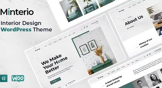 Minterio 1.4.0 – Interior Design WordPress Theme