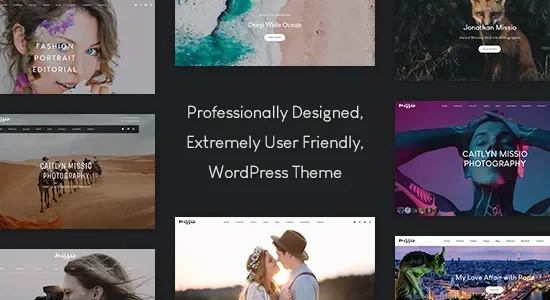 Missio – Photography WordPress