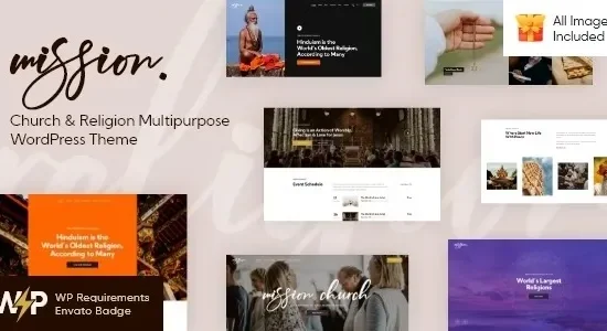 Mission - Church & Religion Multipurpose WordPress Theme