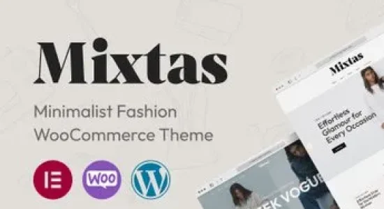 Mixtas – Minimalist Fashion WooCommerce Theme