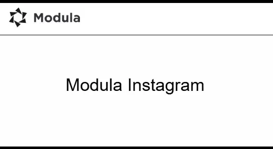Modula Instagram