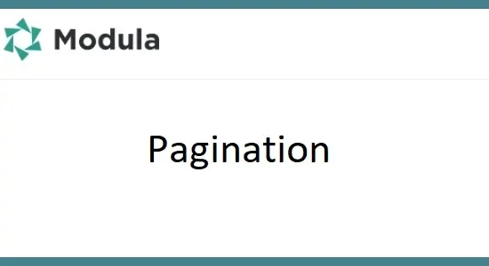 Modula Pagination