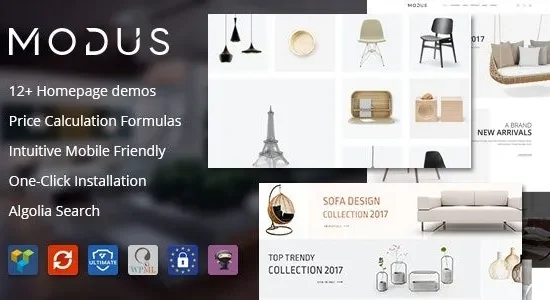 Modus – Modern Furniture WooCommerce Theme