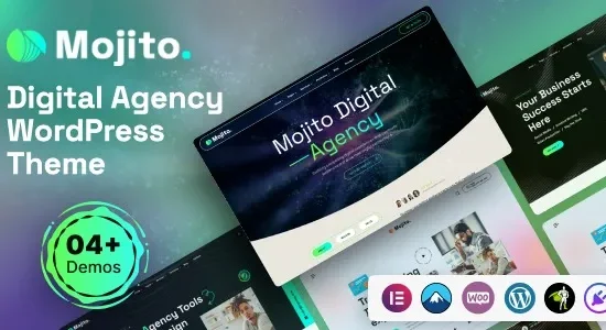 Mojito – Digital Agency WordPress Theme